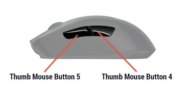 mouse button