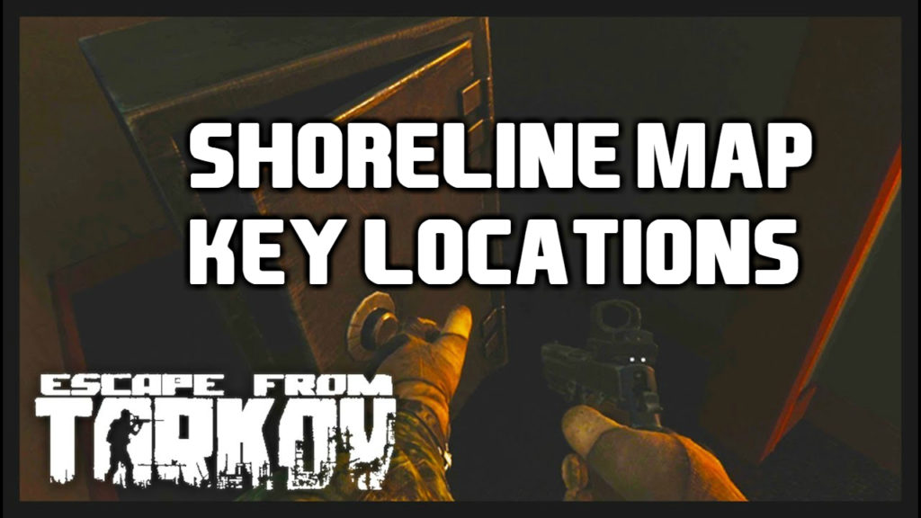 EFT-shoreline map key locations