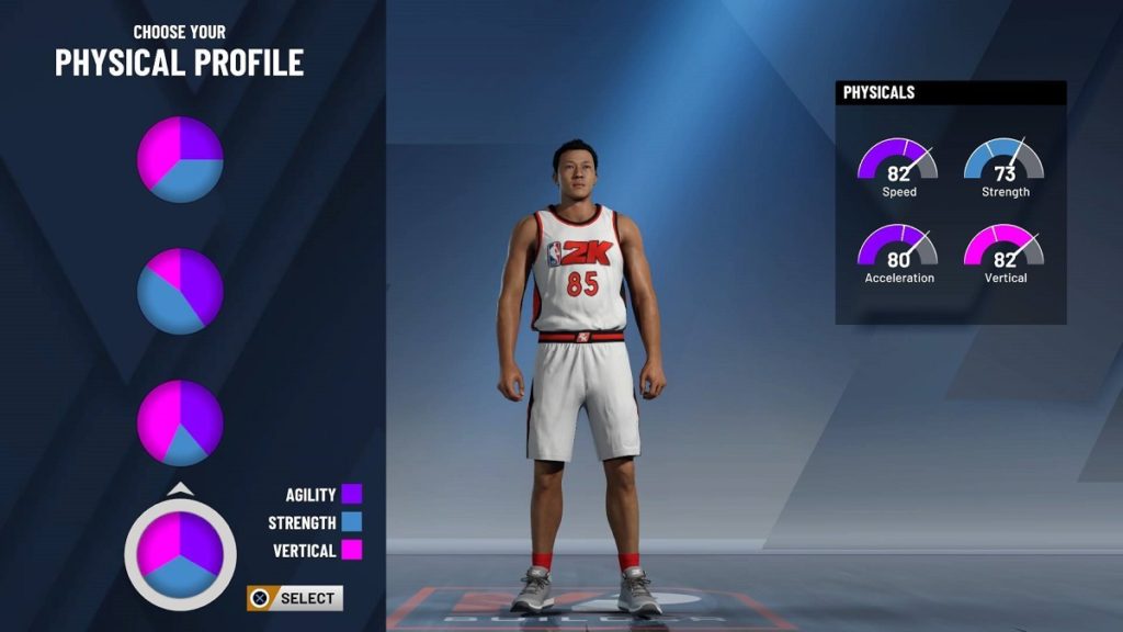 NBA 2k20 builds - physical profile