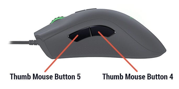 OPscT mouse buttons