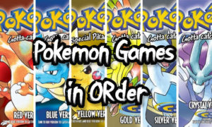 pokemon games in order